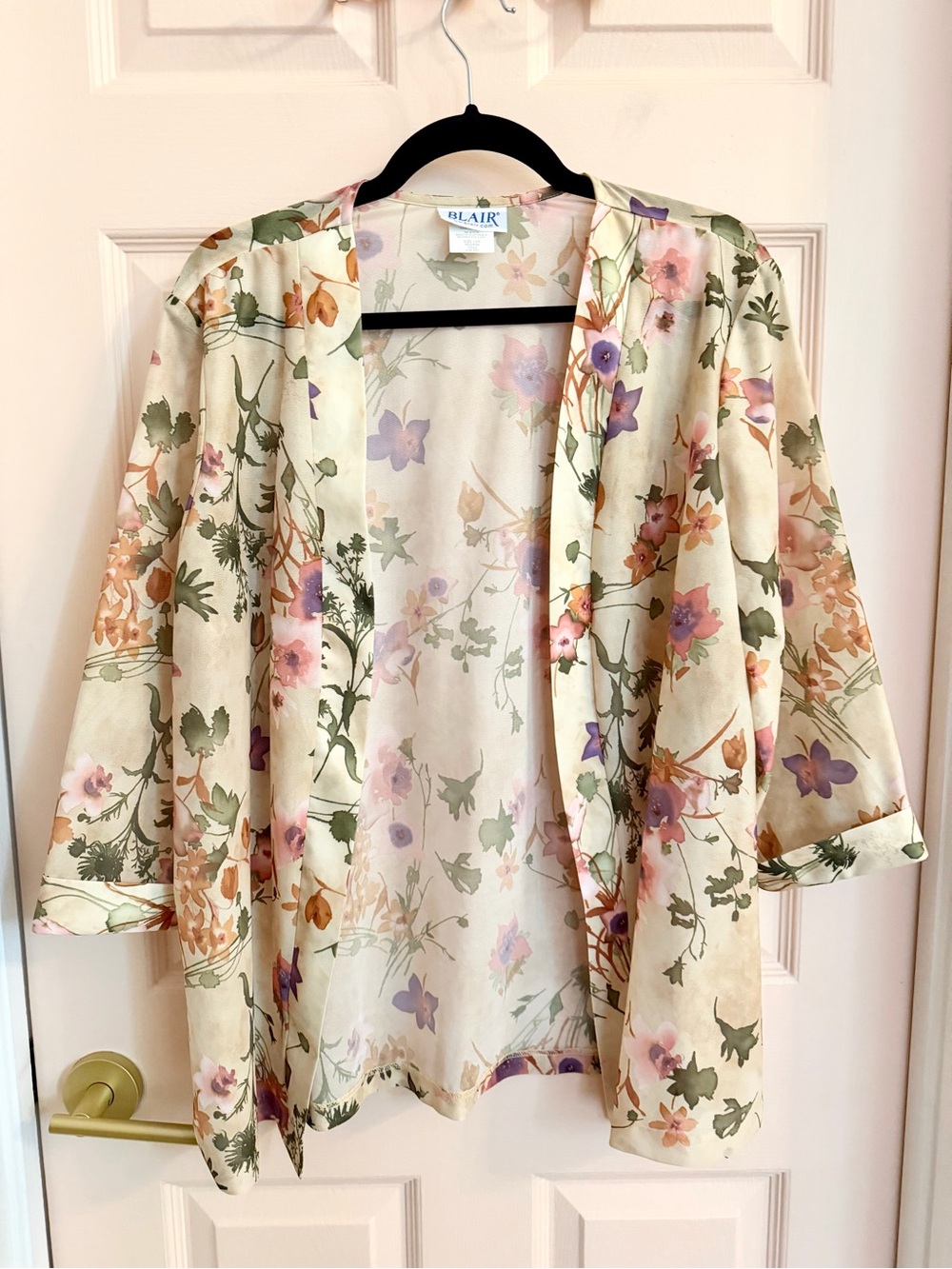 Floral Blair lightweight kimono jacket